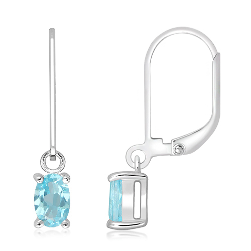 Silver earrings