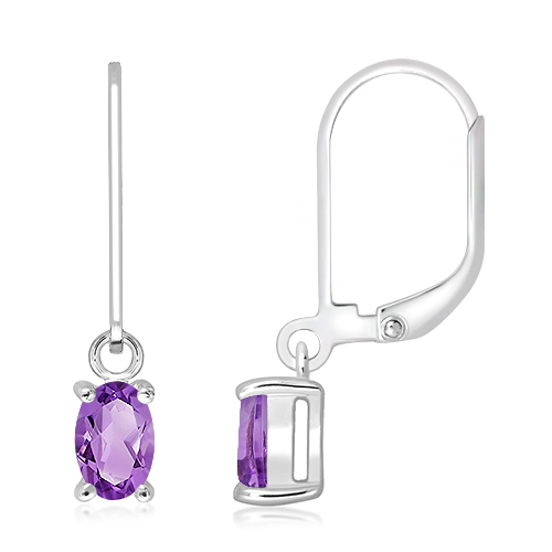 Silver earrings
