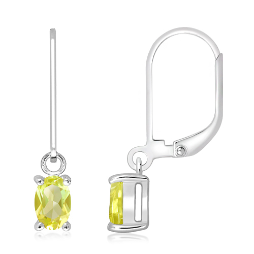 Silver earrings