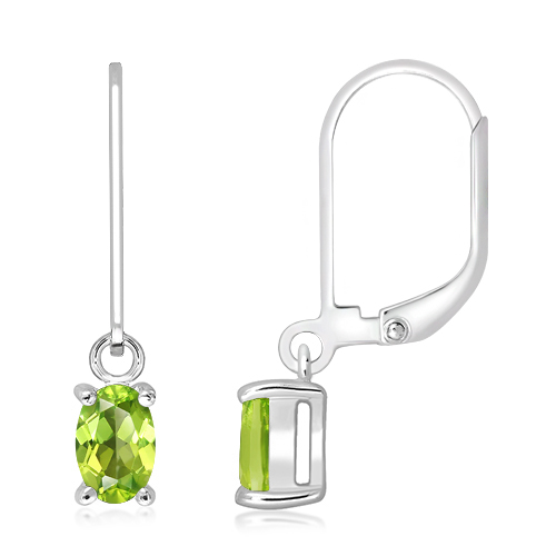 Silver earrings