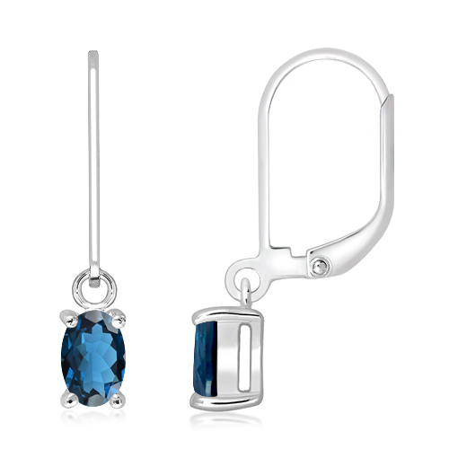 Silver earrings