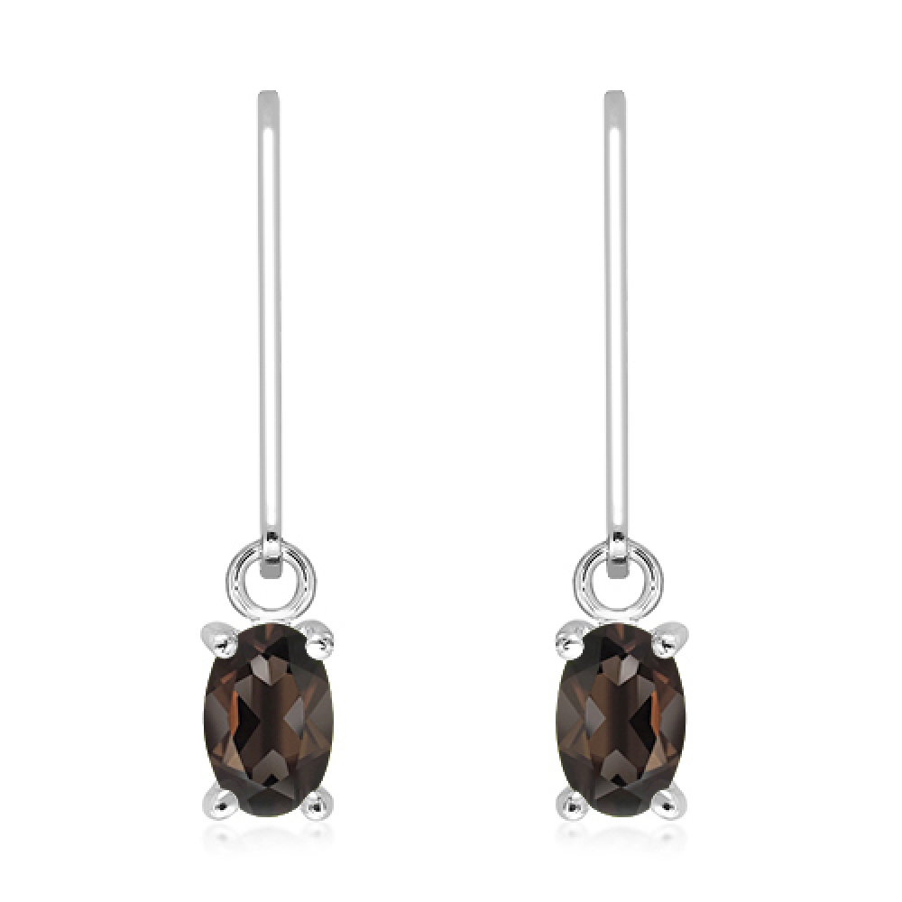 Silver earrings