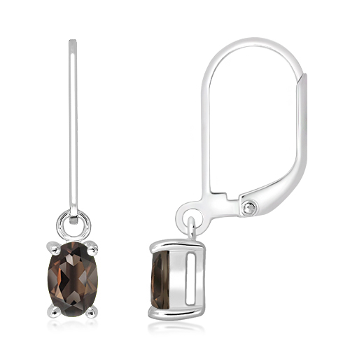 Silver earrings