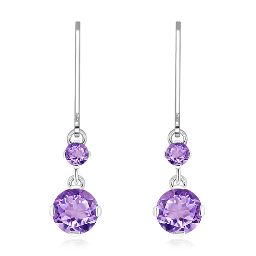 Silver earrings