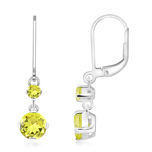 Silver earrings