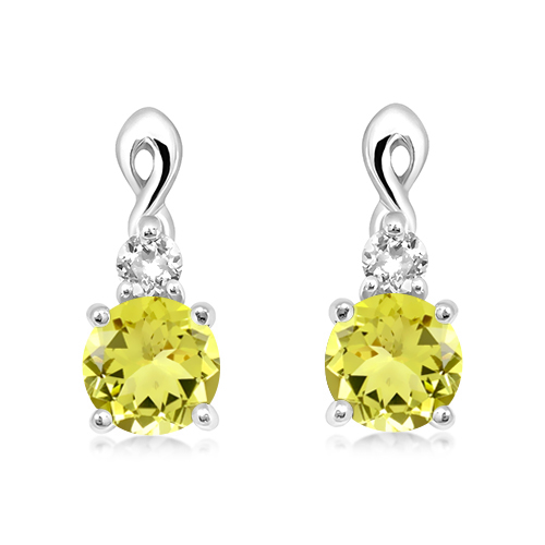 Silver earrings