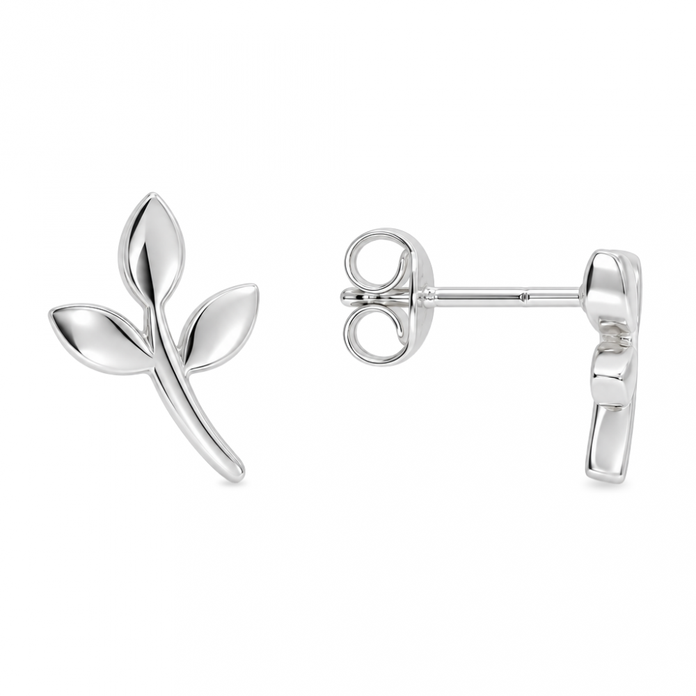 Silver earrings
