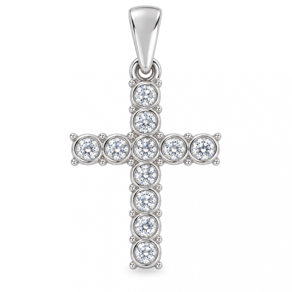 Silver Pendant ,,Cross