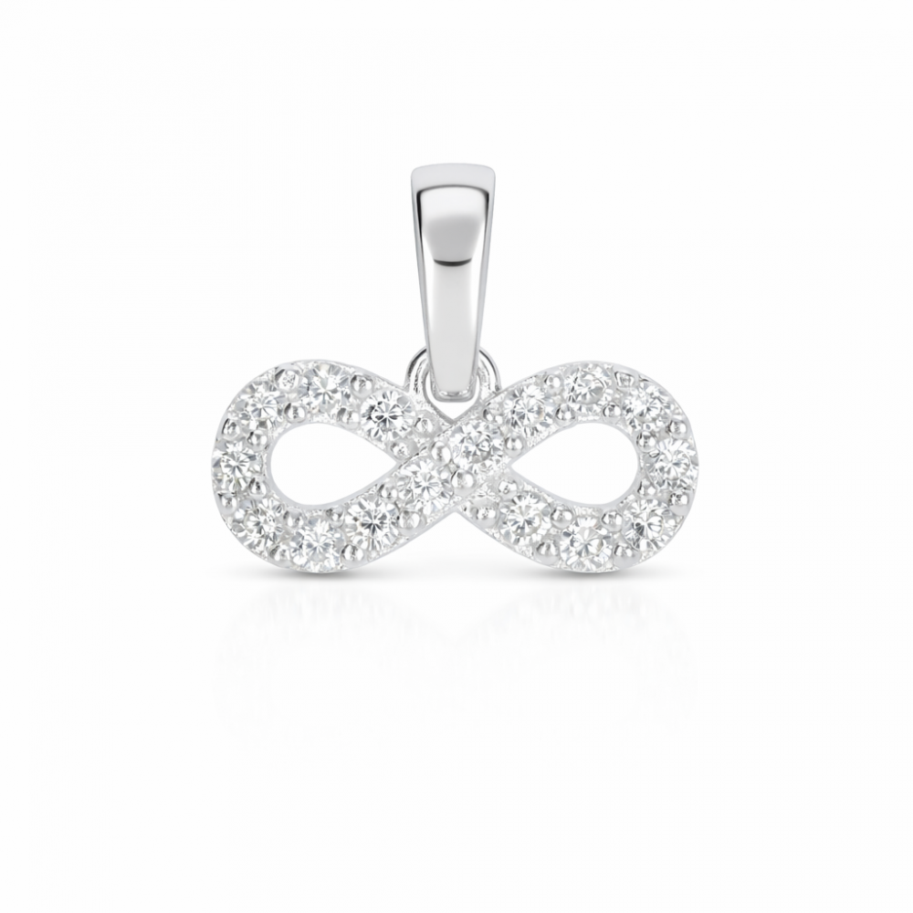 Hõbedast ripats „Lõpmatus“