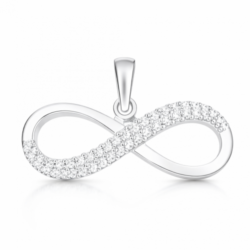 Hõbedast ripats „Lõpmatus“