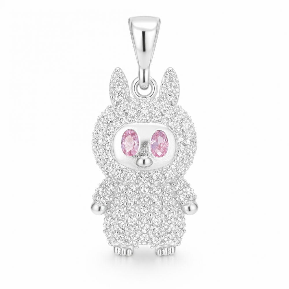 Silver Pendant „Labubu“