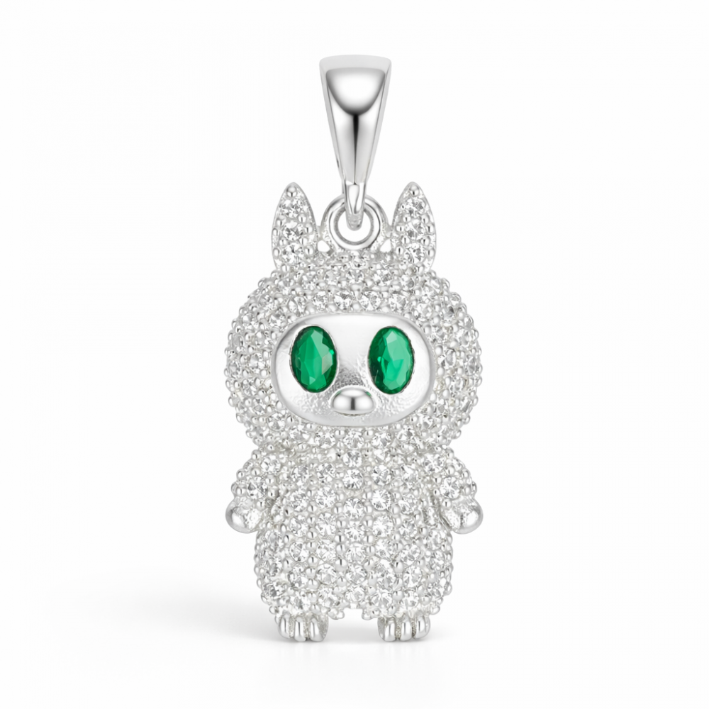 Silver Pendant „Labubu“