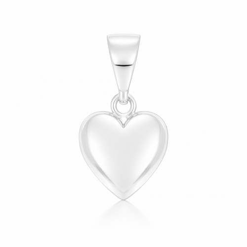 Серебряная подвеска „Сердечко