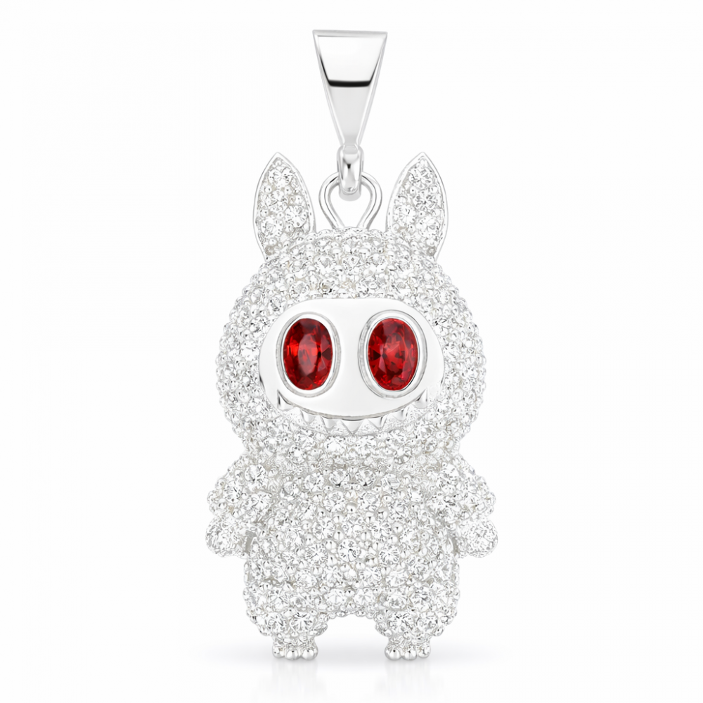Silver Pendant „Labubu“