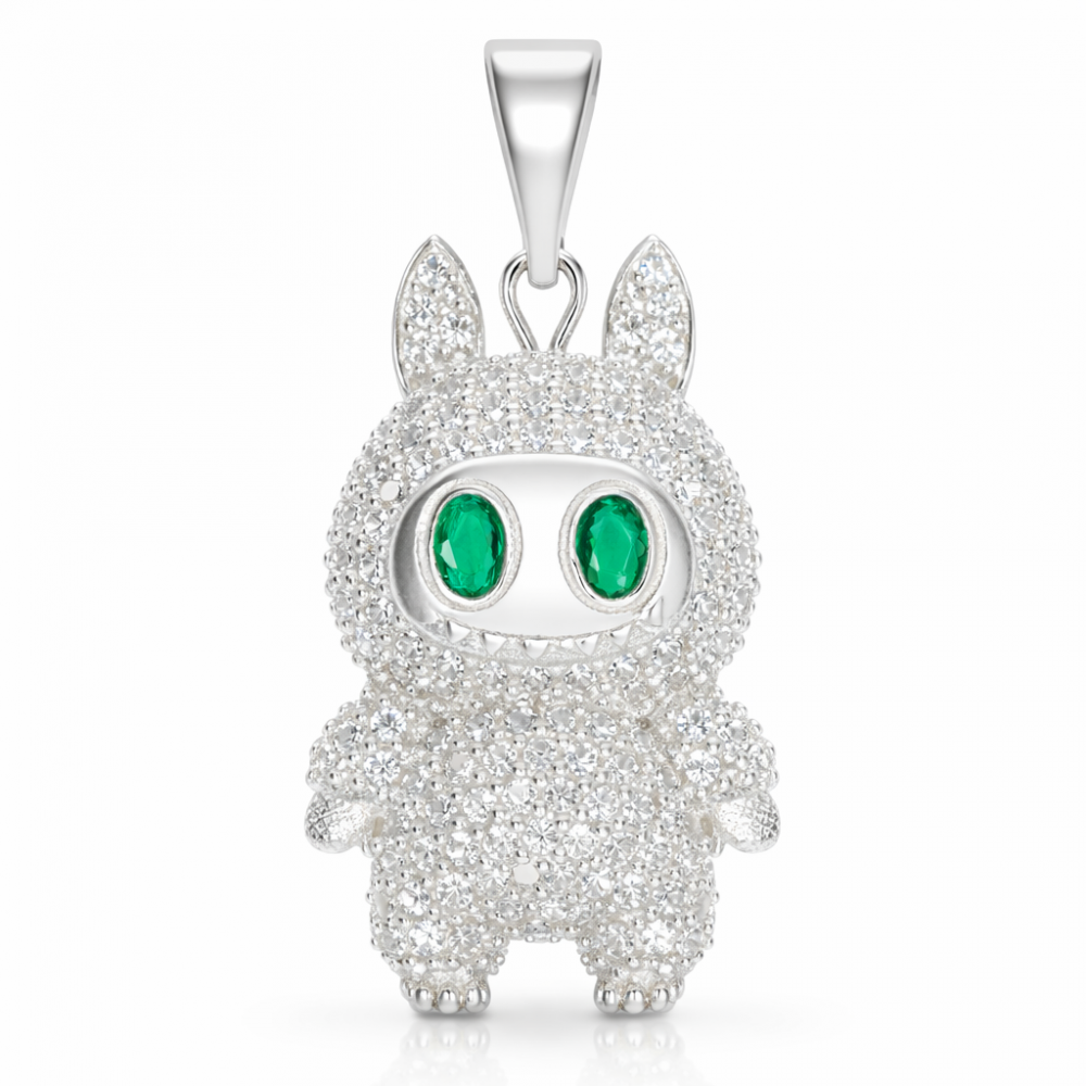 Silver Pendant „Labubu“