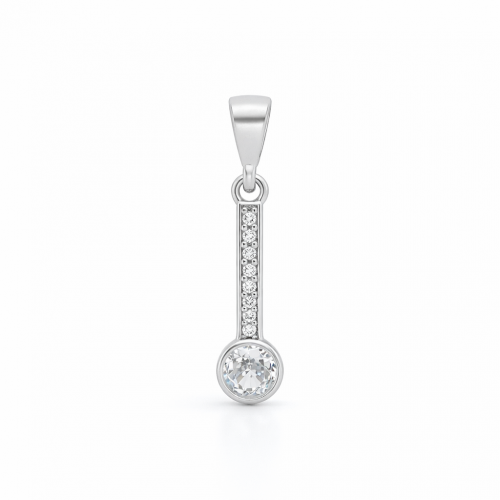 Серебряная подвеска 