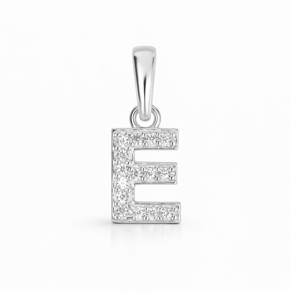 Серебряный кулон „Буква