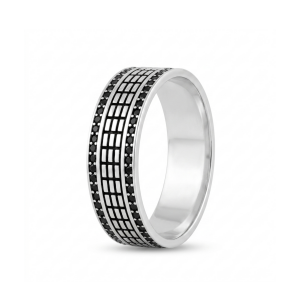 Men’s silver ring