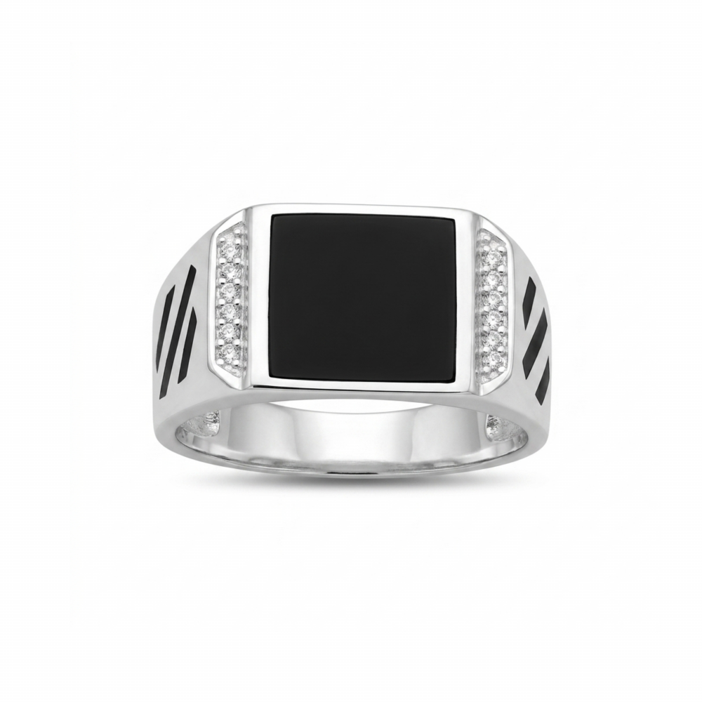 Men’s silver ring