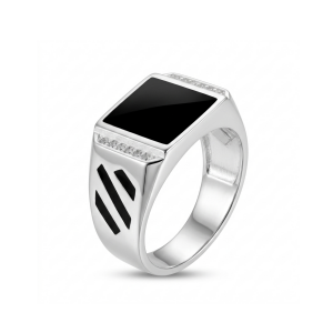 Men’s silver ring
