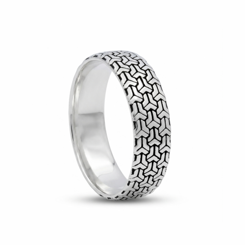 Men’s silver ring