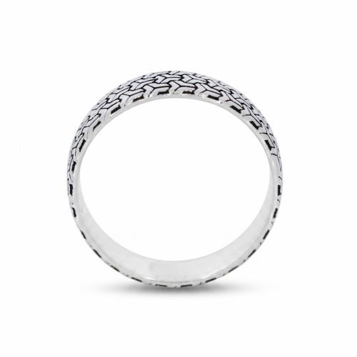 Men’s silver ring