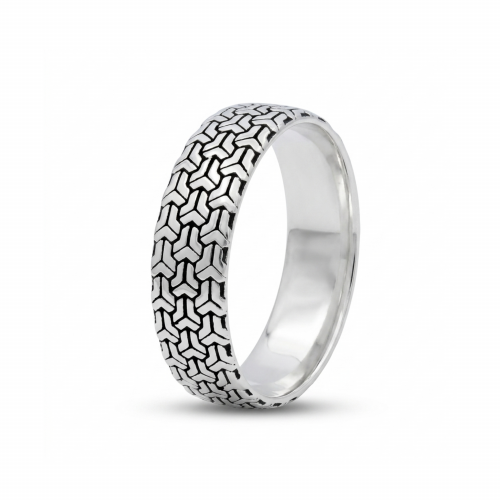 Men’s silver ring
