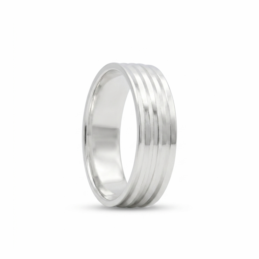 Men’s silver ring