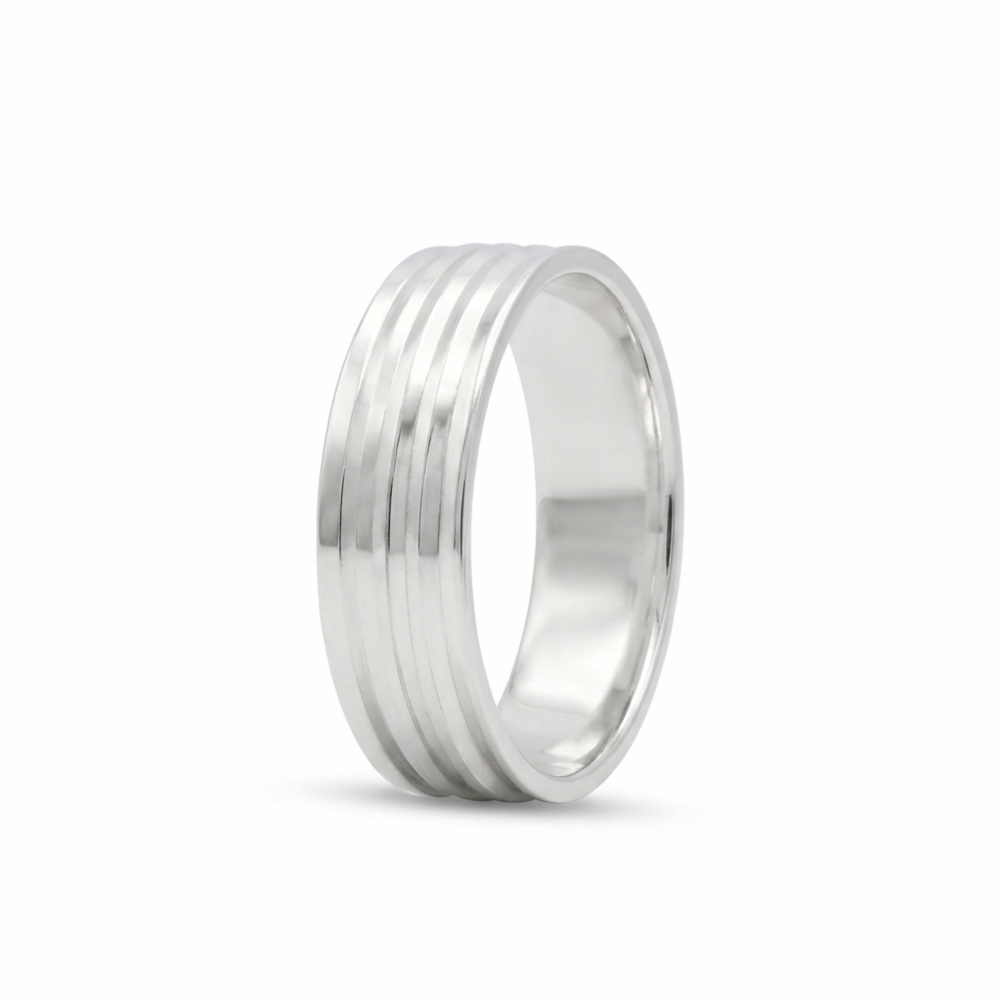 Men’s silver ring