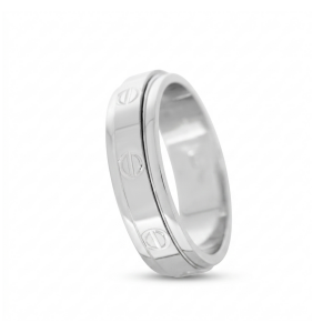 Men’s silver ring