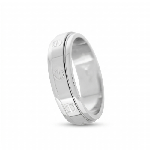 Men’s silver ring