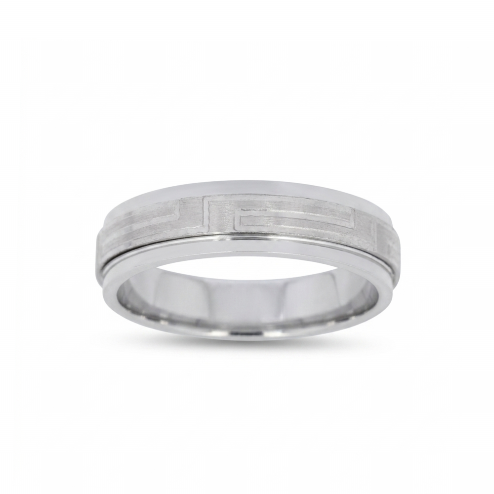 Men’s silver ring