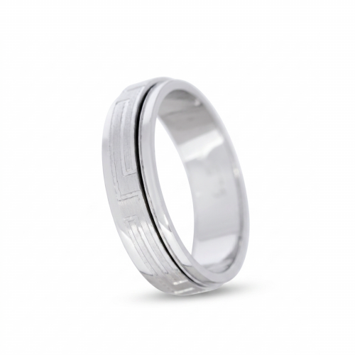 Men’s silver ring