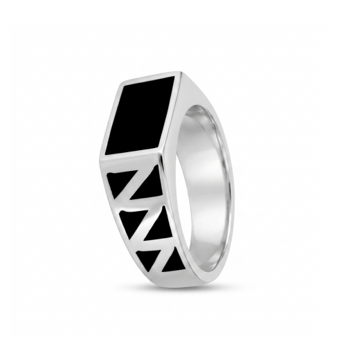 Men’s silver ring