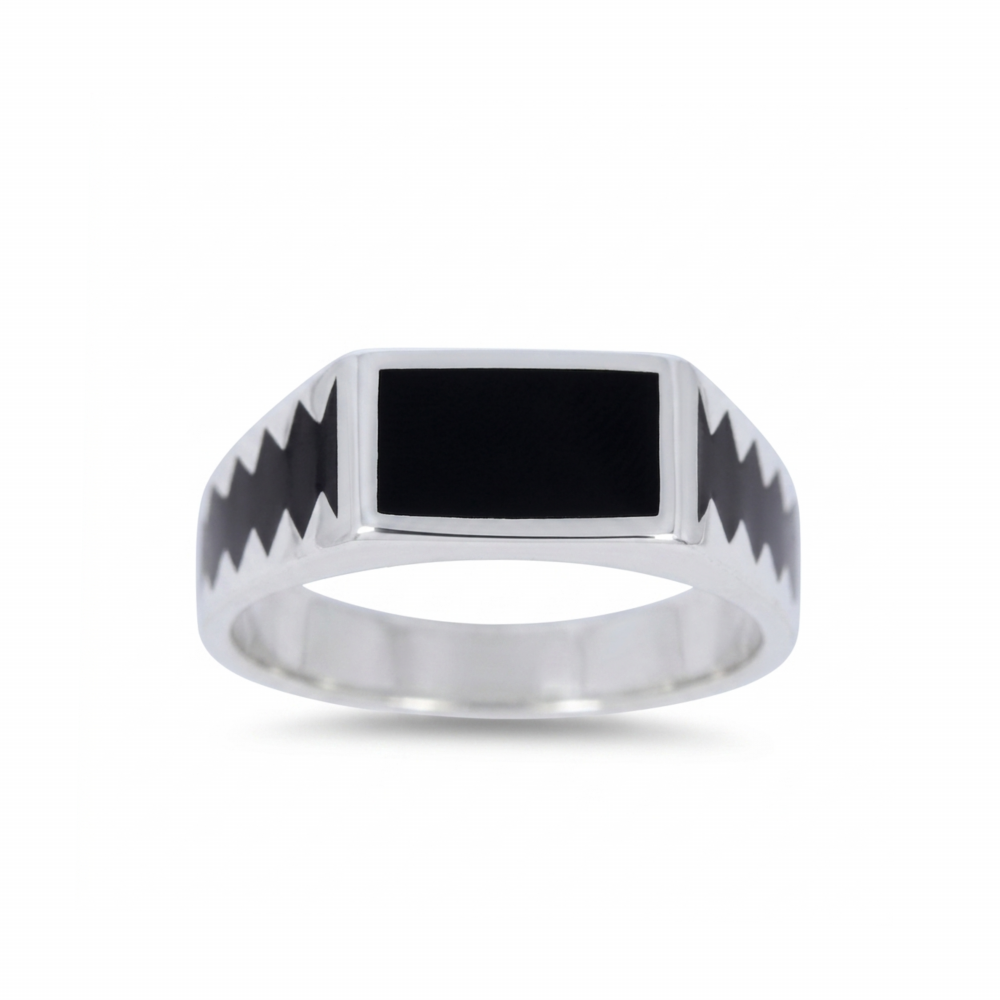 Men’s silver ring