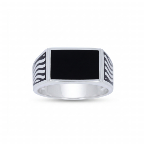 Men’s silver ring