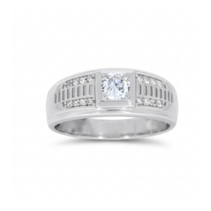 Men’s silver ring