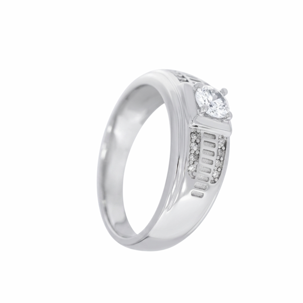 Men’s silver ring