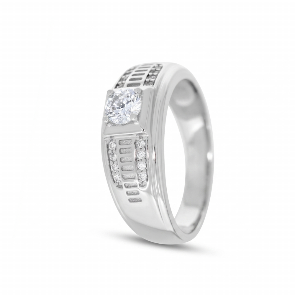 Men’s silver ring