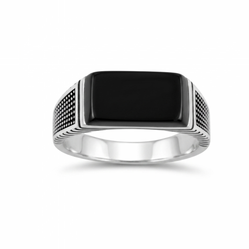 Men’s silver ring