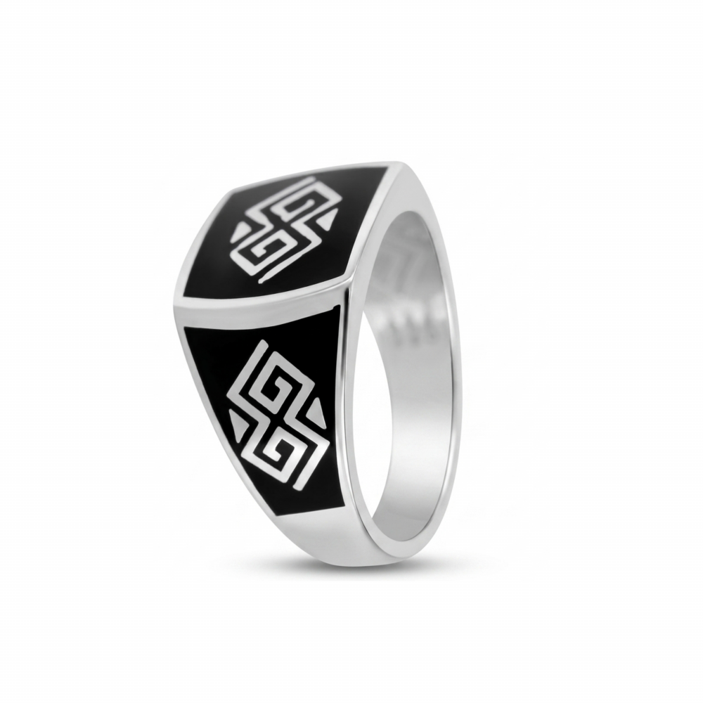 Men’s silver ring