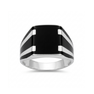Men’s silver ring