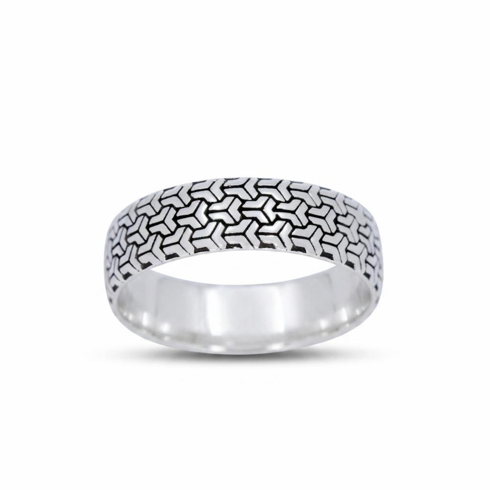 Men’s silver ring
