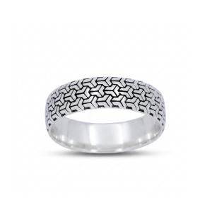 Men’s silver ring