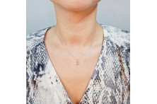 Kuldkaelakett tsirkoonidega