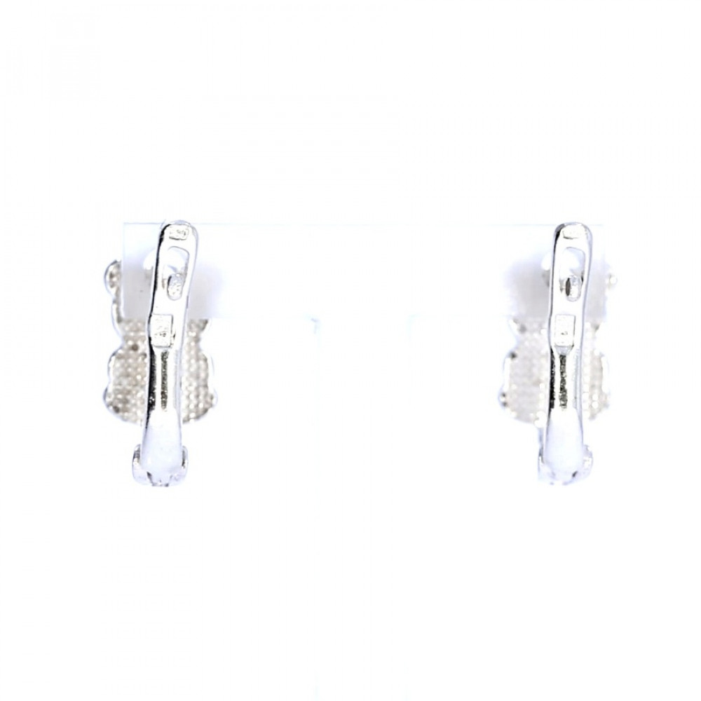 Silver earrings for kids