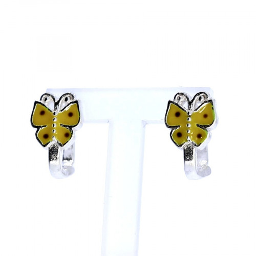 Silver earrings for kids