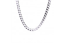 Серебряная цепочка плетение гурмет