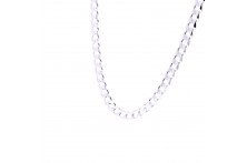 Серебряная цепочка плетение гурмет