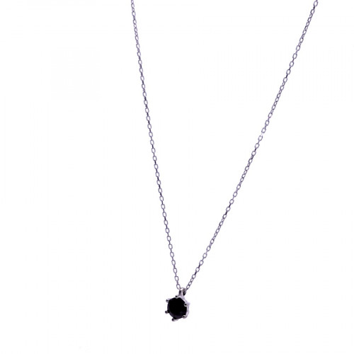 Silver chain with pendant